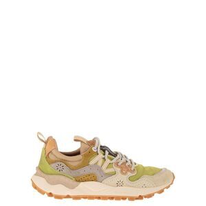 Flower Mountain Unisex Yamano 3 - Sneakers In Suede And Technical Fabric